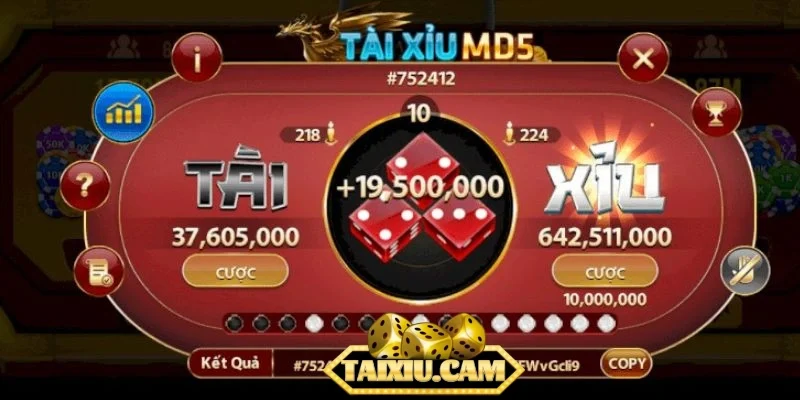 Lý do nên chơi Tài xỉu MD5 ngay hôm nay
