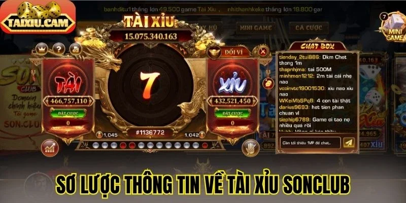 Sơ lược thông tin về tài xỉu Sonclub