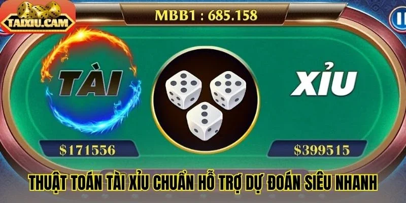 Thuật toán tài xỉu chuẩn hỗ trợ dự đoán siêu nhanh