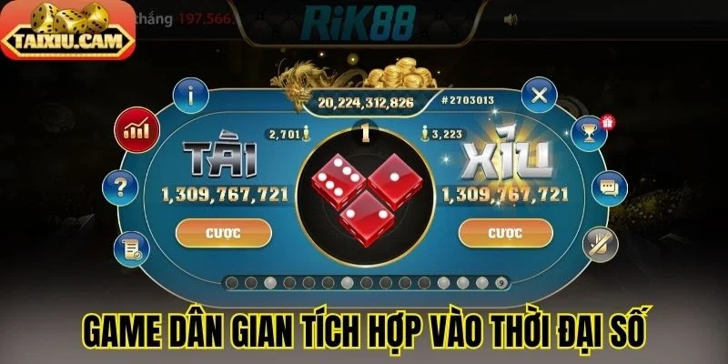 Game dân gian tích hợp vào thời đại số