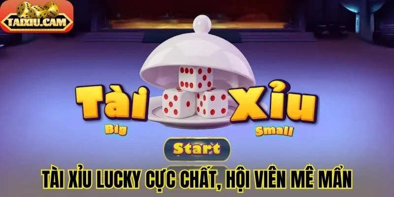 Tài xỉu Lucky cực chất, hội viên mê mẩn