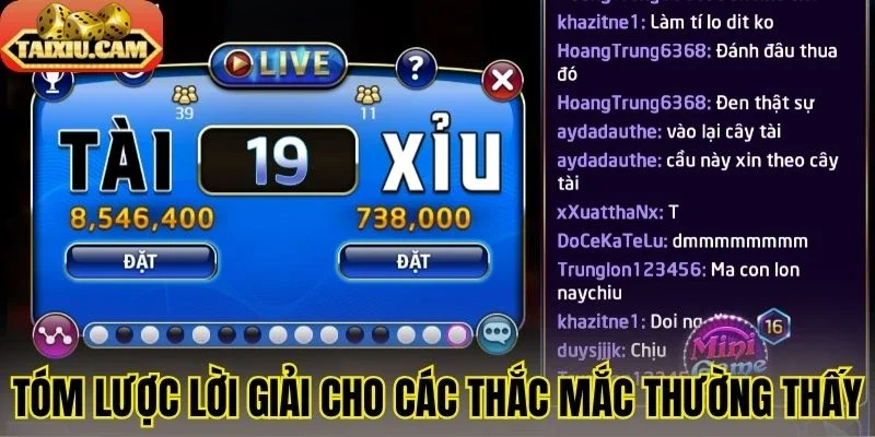 Tóm lược lời giải cho các thắc mắc thường thấy